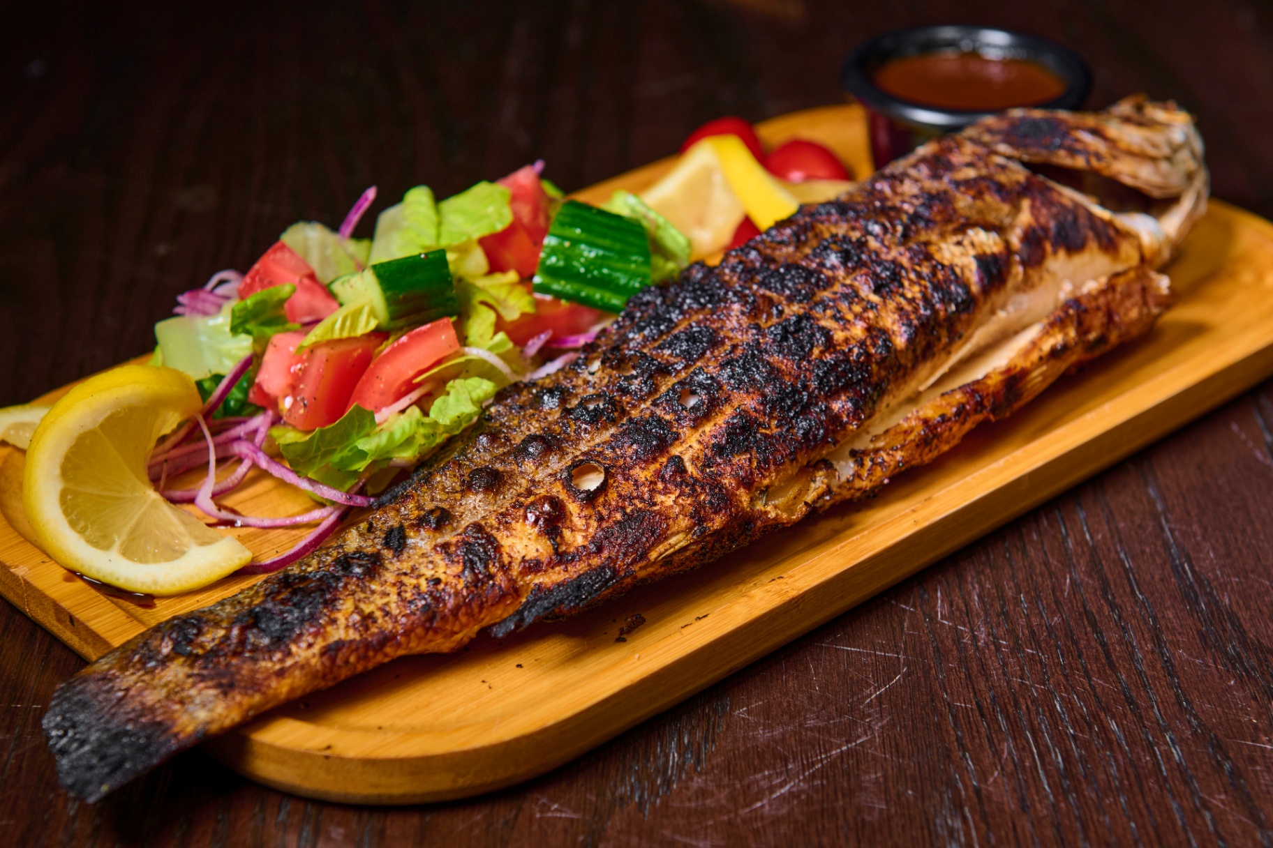 Grilled Branzino